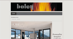 Desktop Screenshot of boley-kamine.de