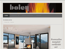 Tablet Screenshot of boley-kamine.de